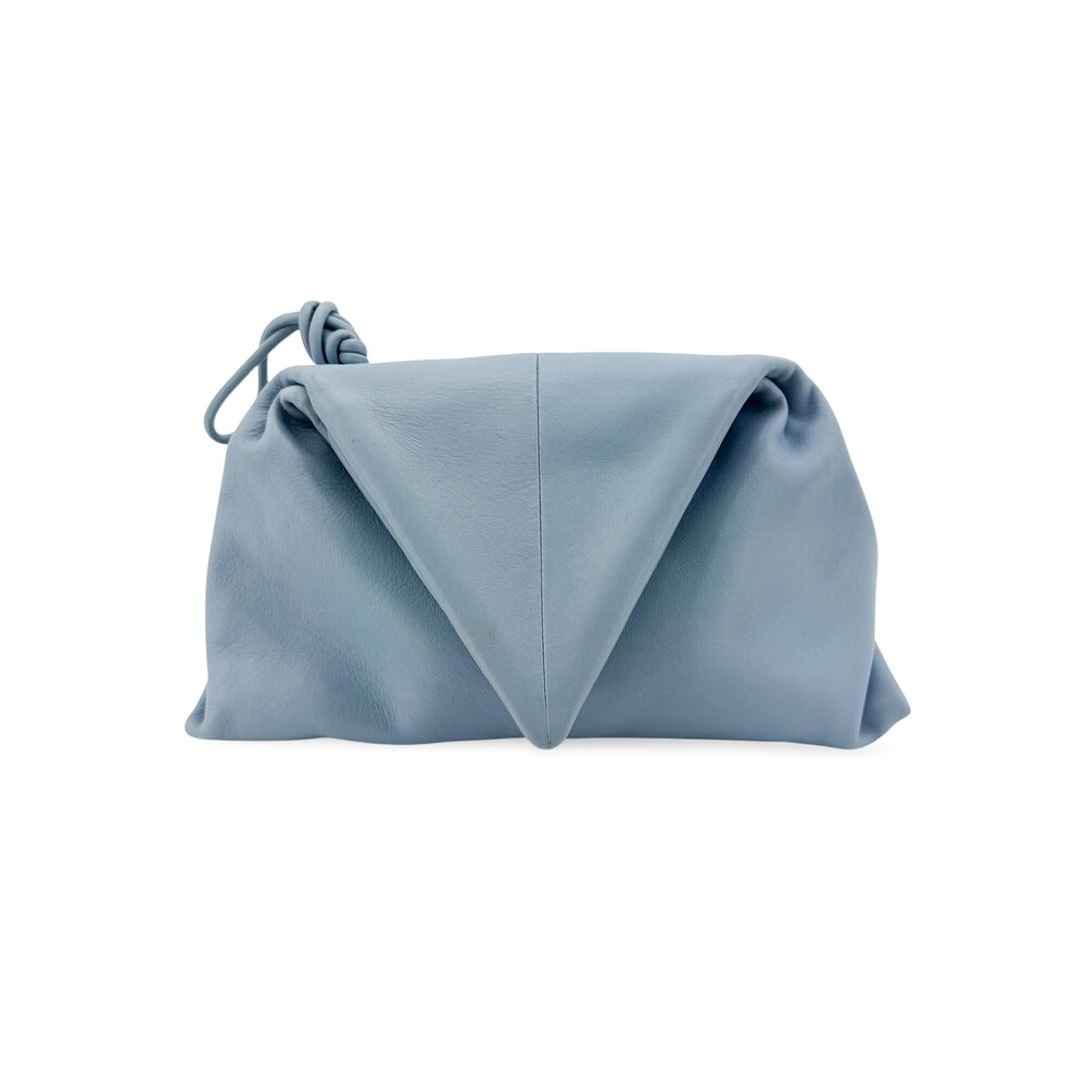 Bottega Veneta BV Trine Fold Clutch Leather